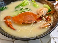 膏蟹汤面-十面欢腾·海鲜面·台式Bistro(长乐路店)