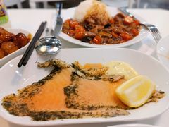 热熏三文鱼配刀豆色拉-宜家·瑞典风味餐厅(北京西红门店)