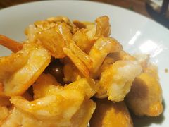 梨球果仁虾-小吊梨汤·北京菜·烤鸭(鸟巢店)