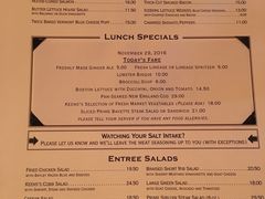 菜单-Keens Steakhouse