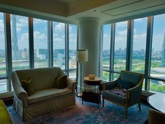 客厅的view-广州富力丽思卡尔顿酒店