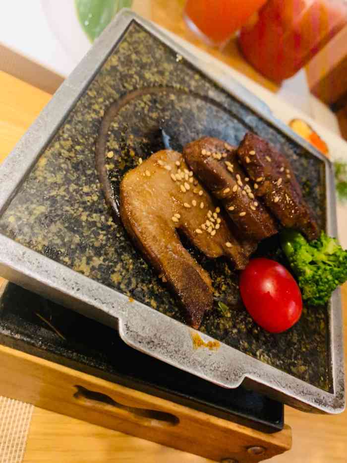 三石铁板烧(紫竹桥店)-"环境优雅,是我最喜欢的9696.菜品新鲜.