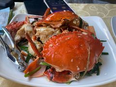 姜葱炒三点蟹-老字号德记烧腊饭店·海鲜加工