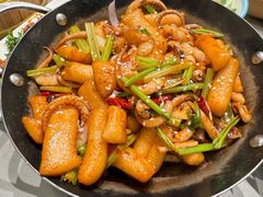 年糕炒鱿鱼-丁里羊肉小镇(滨湖旗舰店)