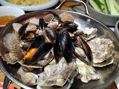 大锅蒸海鲜-永红源·啤酒烧烤海鲜大排档(台柳路店)