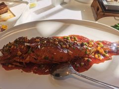 干烧有机大黄鱼-106餐厅北京菜.烤鸭(百子湾店)