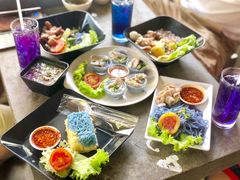 -蝶豆花蓝面条