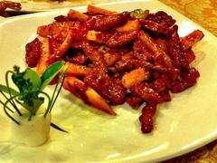 爆炒牛肉-老洋房花园饭店(绍兴路店)