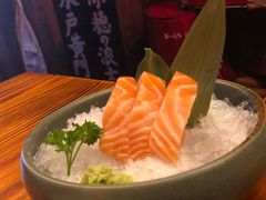 三文鱼大脂厚切-坂吉屋·居酒屋深夜食堂(龙湖店)