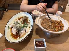 葱油鲈鱼-新白鹿餐厅(城西银泰城店)