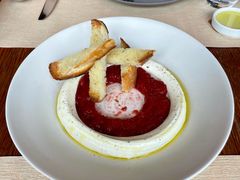 自制乳清芝士配草莓酱-Mercato莫卡多露台餐厅与酒吧(K11店)