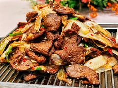 小炒黄牛肉-谷语中餐厅
