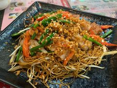 桥底头抽猪扒炒面-阿飛冰室(下沙店)