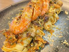 南洋大虾龙利鱼宽面-HELLO 27 意面·沙拉·帕尼尼