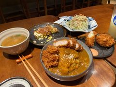 咖喱猪排饭-山杏yama-katsu·吉列炸物