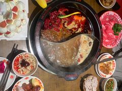 冷锅鸭血-牛市坎火锅(建设路店)