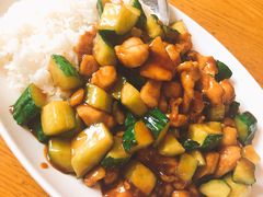 酱爆鸡丁盖饭-马艾萨中国兰州传统牛肉面(惠新里店)