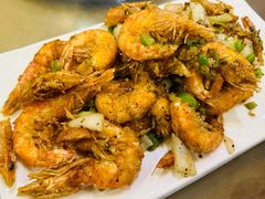 美极椒盐虾-桃子餐厅·天津菜(红星路直营店)