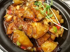 鱼香茄子煲-绿茶餐厅