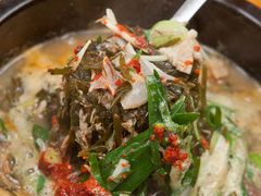 猪肉海藻汤(马尾藻)&nbsp;-城山辣炒黑猪肉
