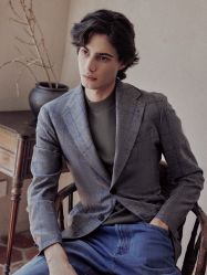 点击看大图 -怒马会 全麻衬西装高级定制