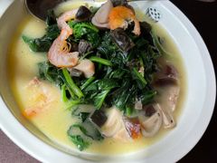 上汤鲜蔬菜-杭州西湖柳莺里酒店·闻莺厅