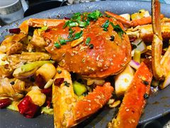 辣炒帝王蟹-蟹之国·精品蟹料理(极地店)