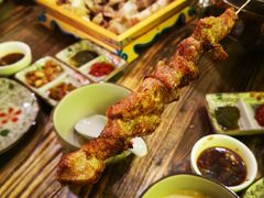 现烤羊肉串-格日勒阿妈蒙古厨房(大召店)