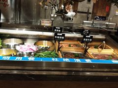 自助取餐区-韩京炭火烤肉自助料理(柯桥万达店)