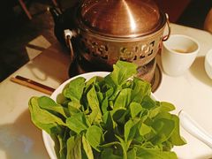 鸡汤煮鸡毛菜-初蓉丨遇见新川菜(亲贤街荣耀店)