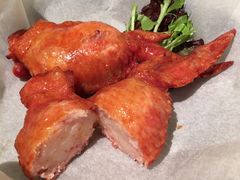 鲜虾胶酿脆皮鸡翅-港丽餐厅(杭大店)