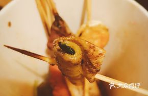 Tofu Skin Wrapped Leek Skewers