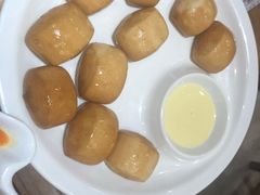 -东来菜馆•手抓海鲜家常菜•海鲜锅贴(鸽子窝店)