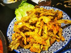 椒盐蘑菇-有才叔的小馆(招商依云曲江店)