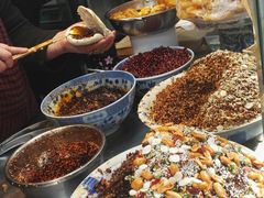 -清真马乐贝腊牛肉蛋黄菜夹馍(马蓉洒金桥店)