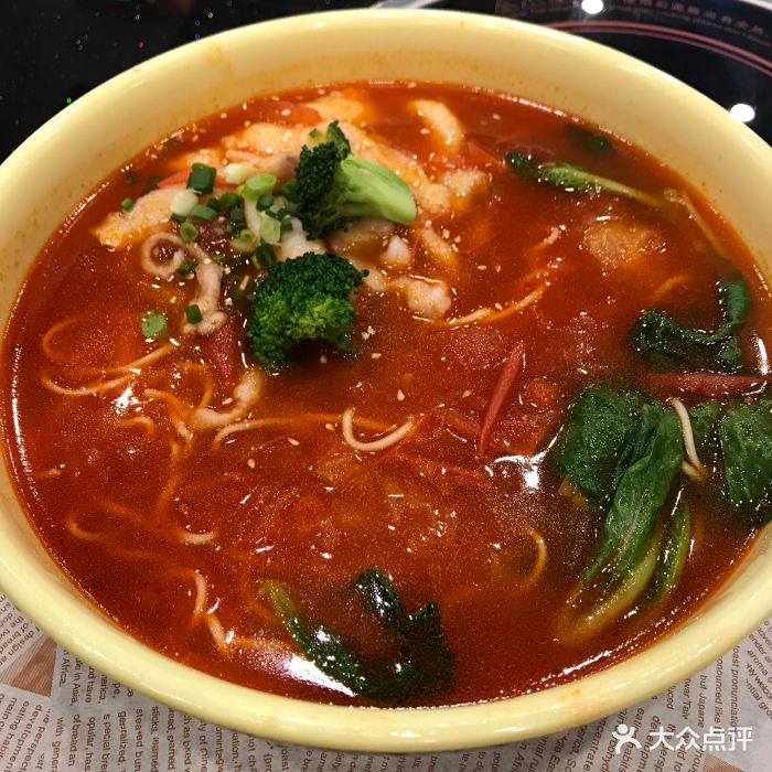 牛真鲜禾一捞面(东鼓道店)番茄鱼面图片 - 第1张