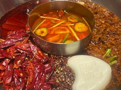 -谭鸭血老火锅(图书馆店)