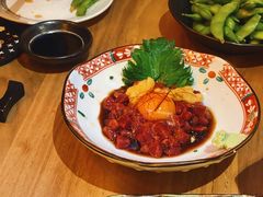 生牛肉拌海胆-九州酒场ひこぞう(2号店)