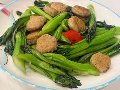 生炒菜心鲮鱼球-穗香食府·茶点·粤菜(惠福西路店)