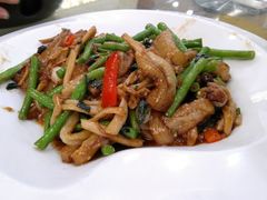 紫苏豆角茄子-潮喜竹溪荔湖酒家(荔枝湾店)