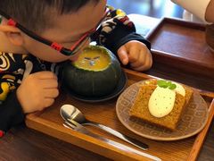 南瓜芋头磅蛋糕-小食院简餐厅