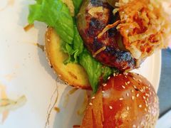 美式芥末芝士辣汉堡-Lets burger非常汉堡·环球风味(蓝色港湾店)