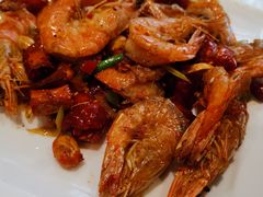 椒盐基围虾-万福楼酒店