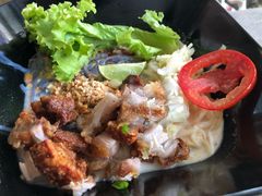 -蝶豆花蓝面条