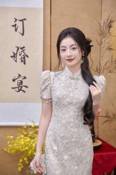 -桃子造型婚纱礼服(凤起广场店)
