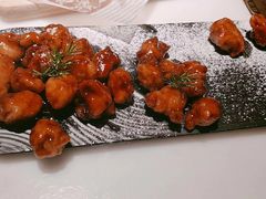 雪花糖醋里脊-绿茶餐厅(昌平悦荟店)