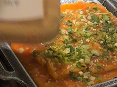铁板包浆豆腐-绿茶餐厅(滨海万达广场店)