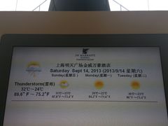 天气预报-上海明天广场JW万豪酒店