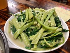 椒丝腐乳炒通菜-大赤坎肥仔强烧味海鲜餐厅(大赤坎店)