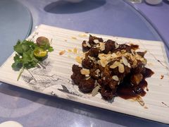 黑蒜子牛肉粒-陆壹捌餐厅(五大道店)